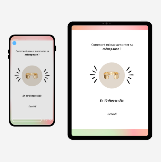Ebook "Comment mieux surmonter sa ménopause"