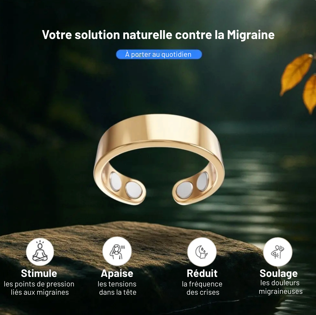 La Bague DearMe – La solution naturelle pour apaiser vos migraines