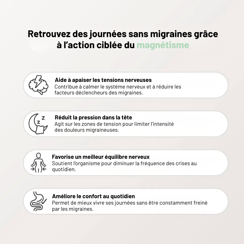 La Bague DearMe – La solution naturelle pour apaiser vos migraines