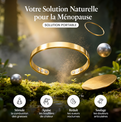 Le bracelet DearMe - La Solution Naturelle Contre la Ménopause
